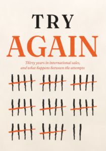 Try Again memoir cover by Heiko Stribl – reflections from a year of talking to runners